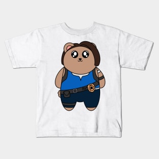 Jill Valentine Bear Kids T-Shirt